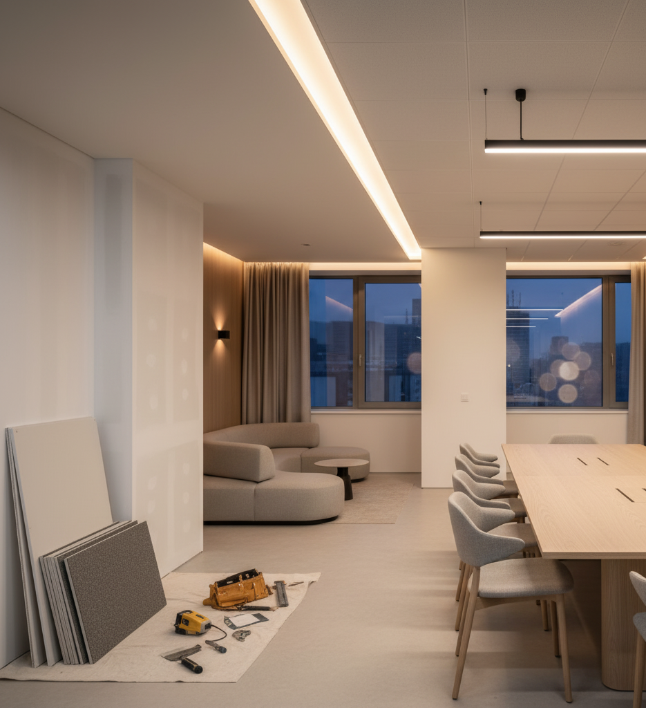 Büro-Renovierung Projekt