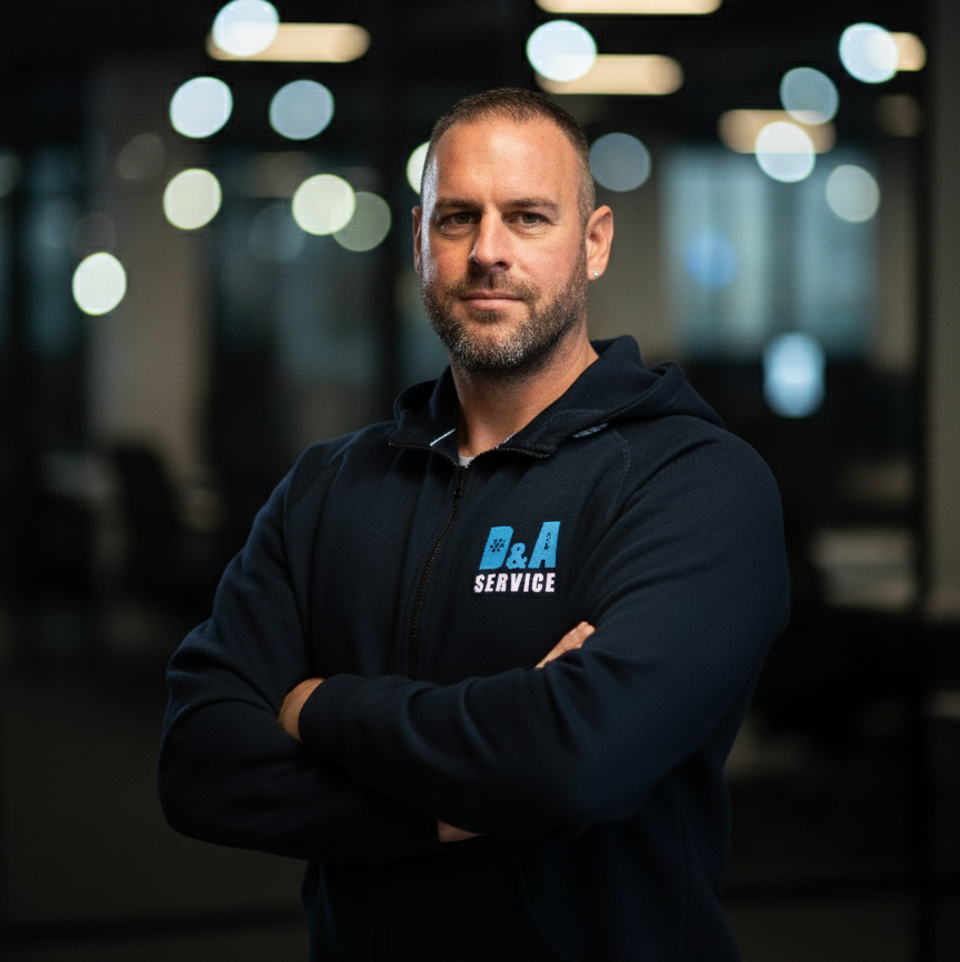 Donat Oravecz, Klimatechnik-Spezialist von D&A Service 24