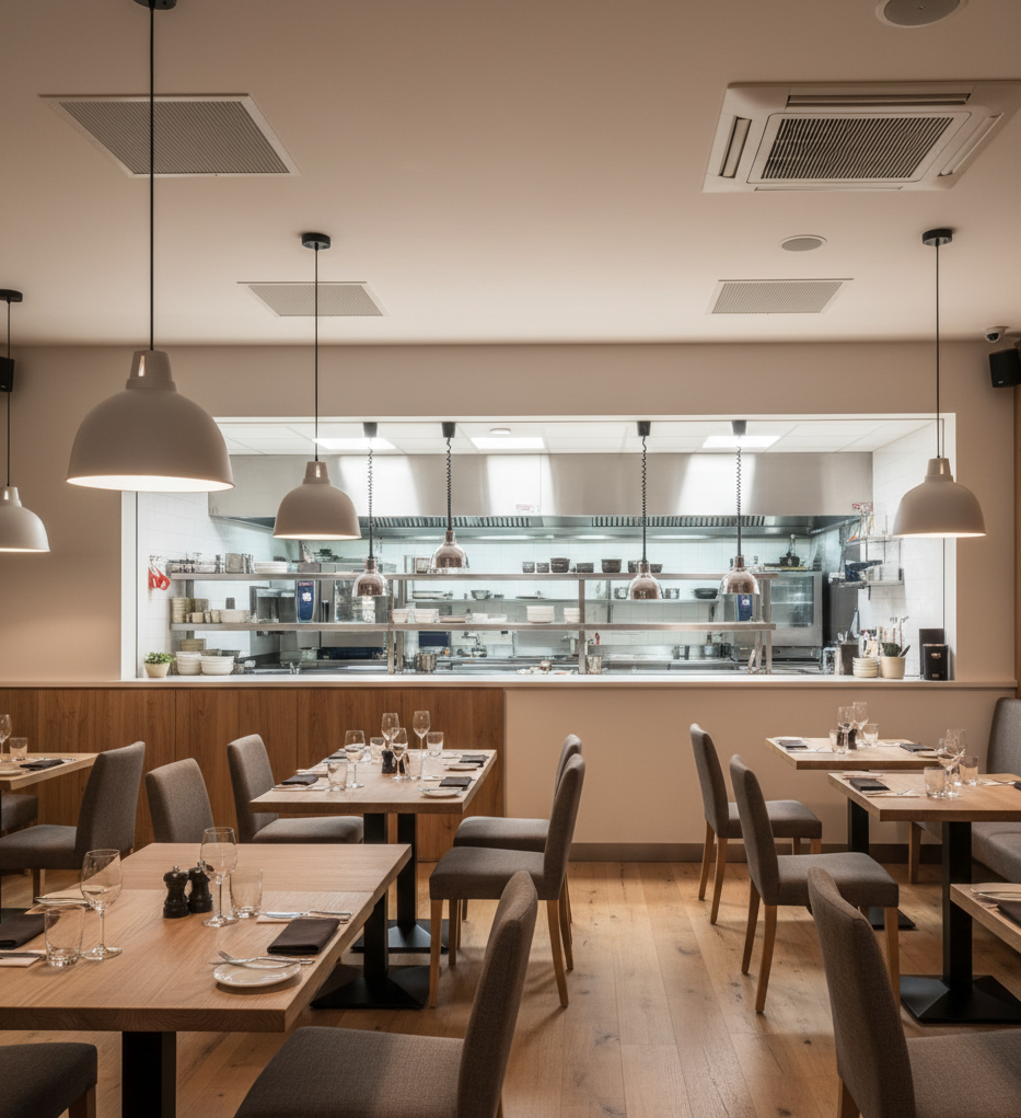 Restaurant-Klimatisierung Projekt